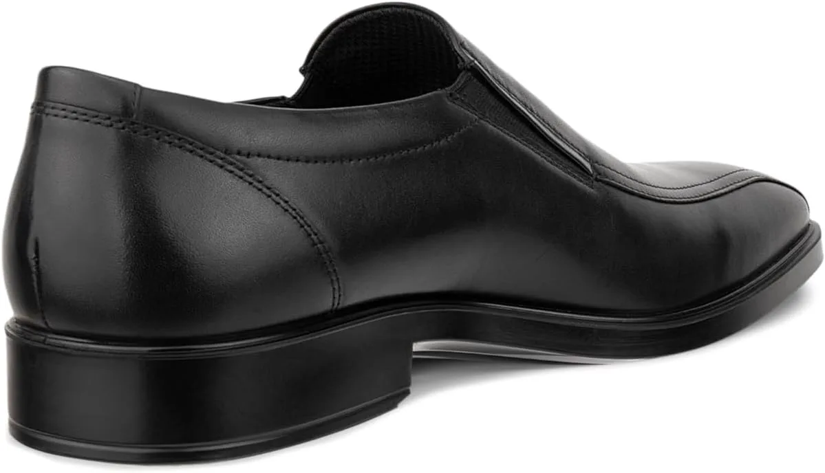 Мужские лоферы ECCO Milan Bike Toe, черный — фото 3