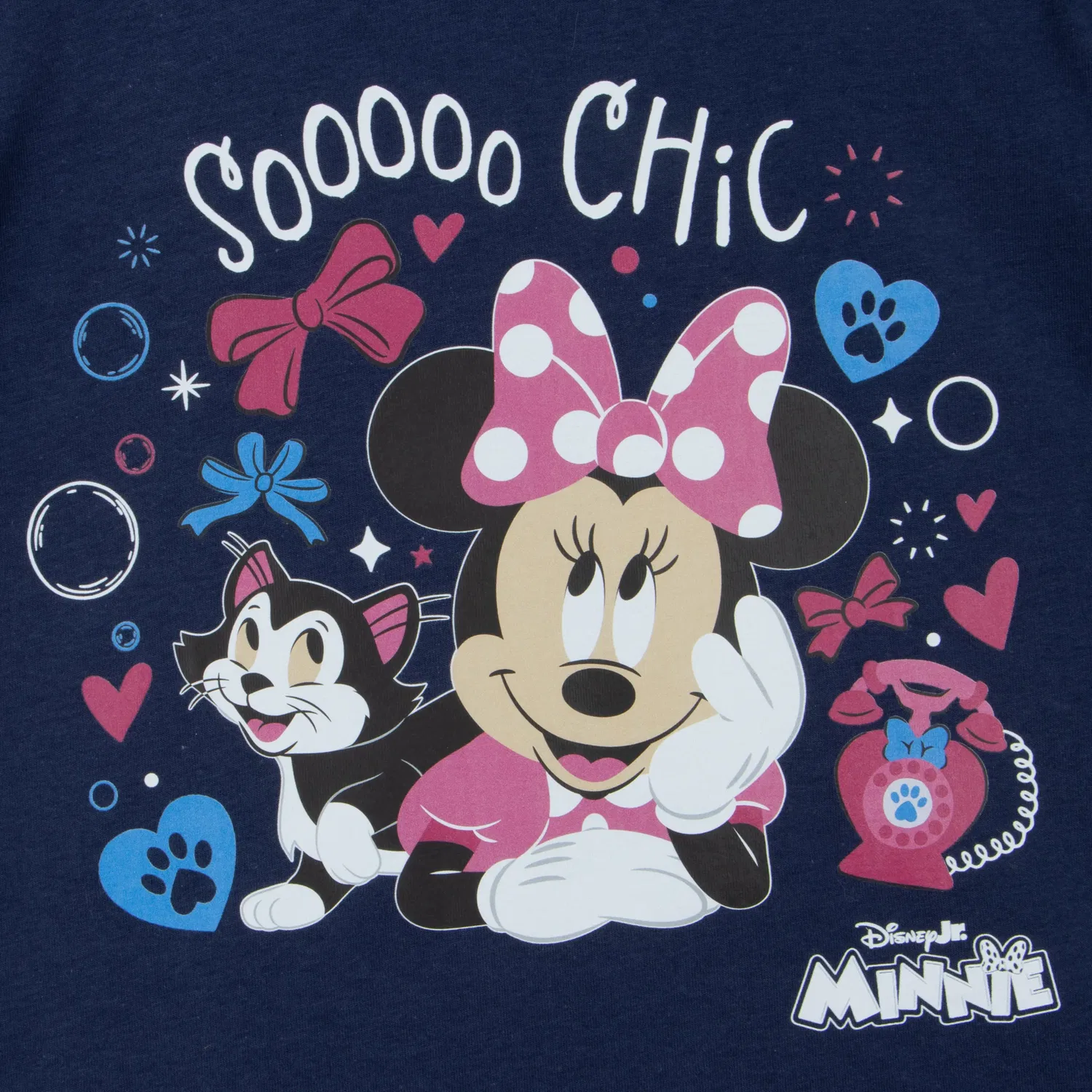 Футболка детская с Минни Маус Disney, темно-синий — фото 3