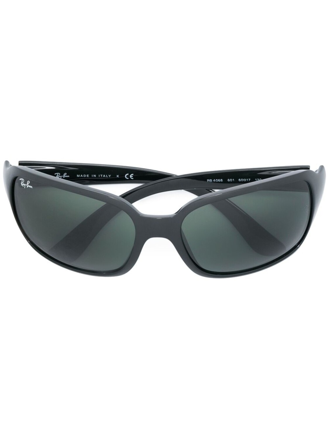 

Ray-Ban солнцезащитные очки в прямоугольной оправе, черный