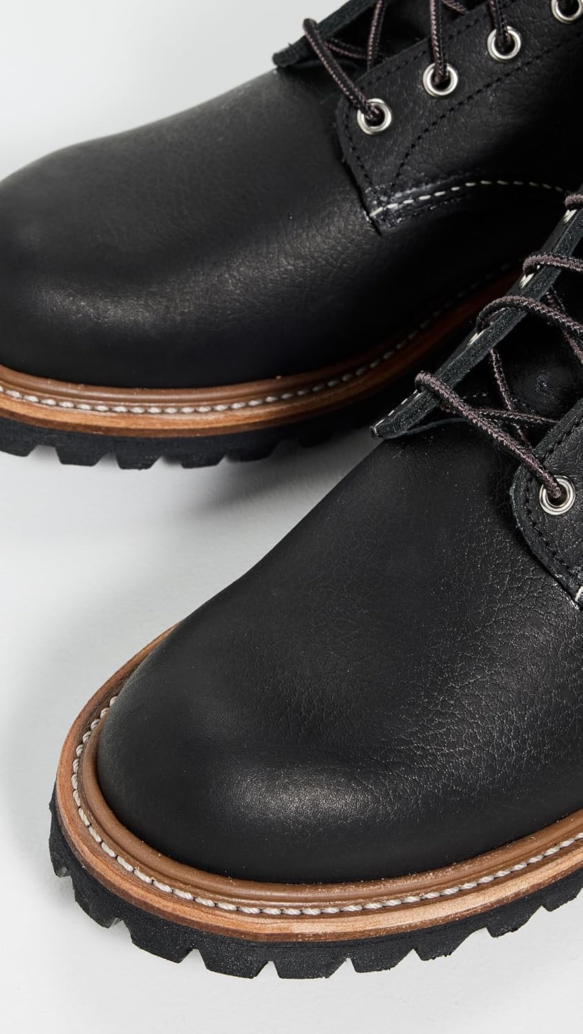 Мужские кожаные ботинки Red Wing Logger Oil Slick, размер 8, черный — фото 4