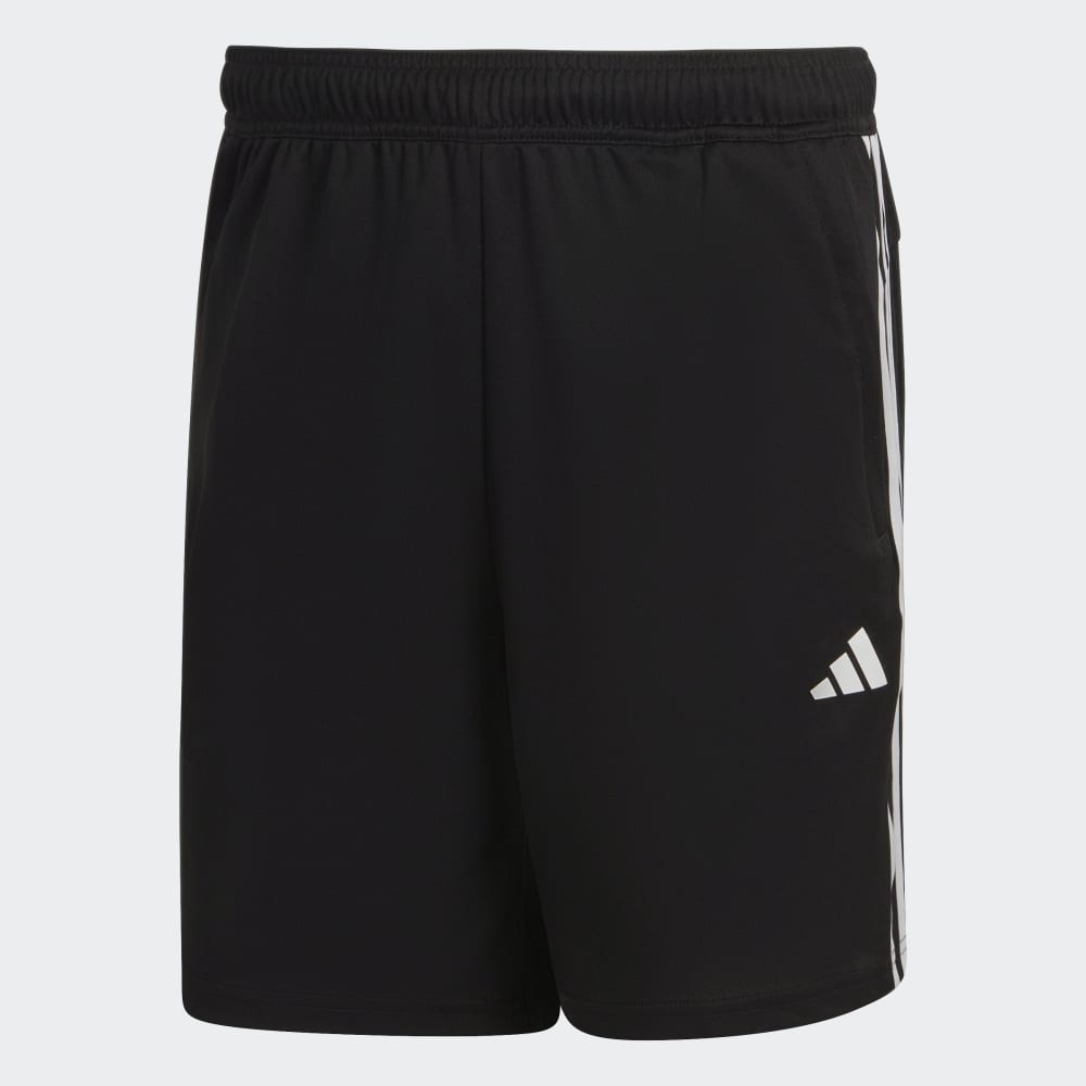 

Спортивные шорты Adidas Train Essentials Piqué 3-Stripes Training Shorts, черный/белый