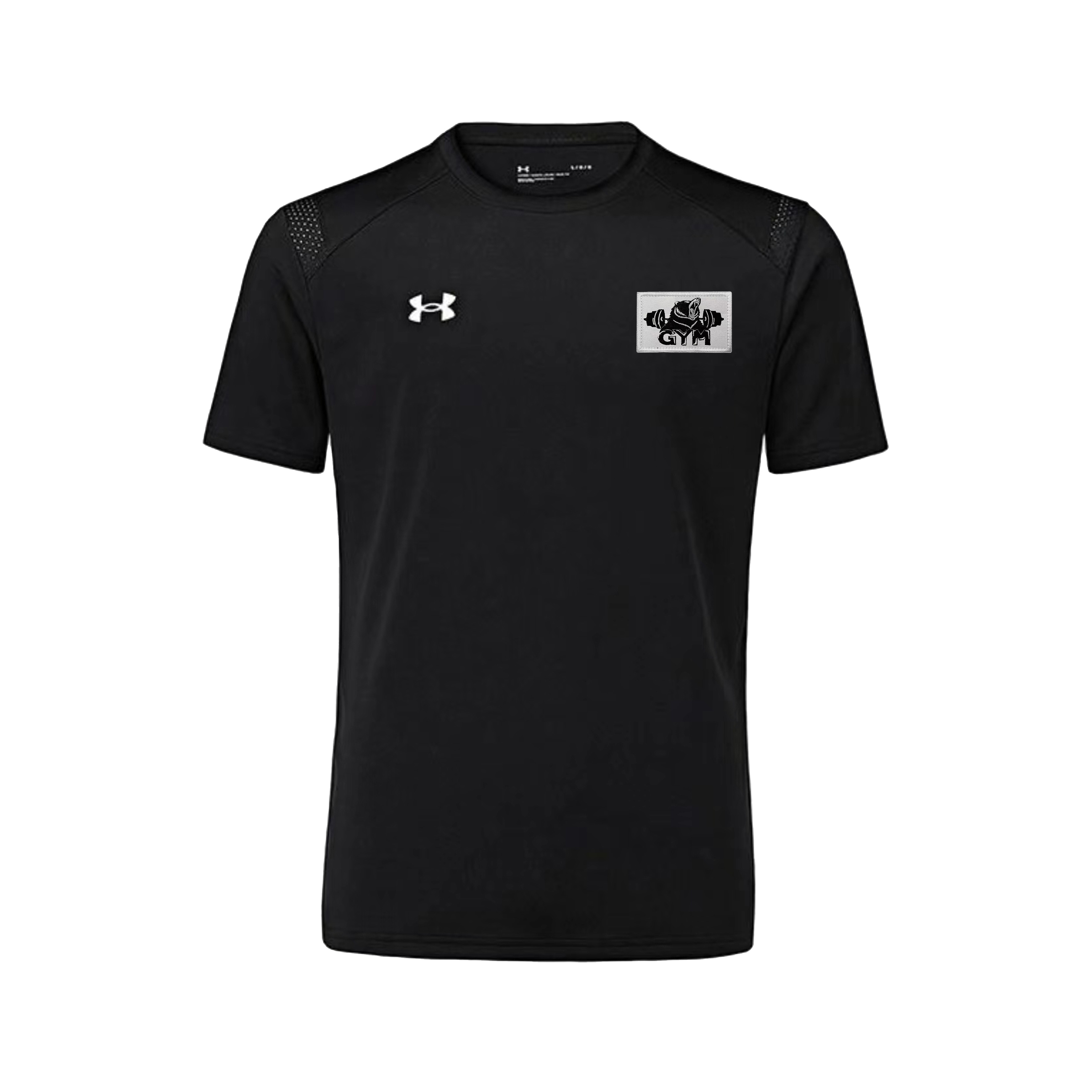 

Under Armour Футболка унисекс черная, Черный, Under Armour Футболка унисекс черная
