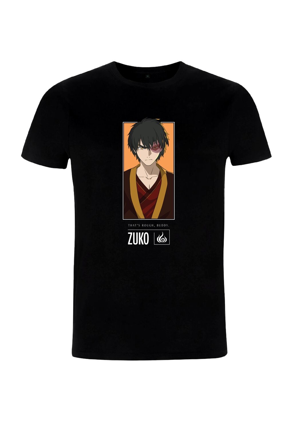 

Футболка с принтом NICKEOLODEON AVATAR ZUKO Henry Tiger, черный