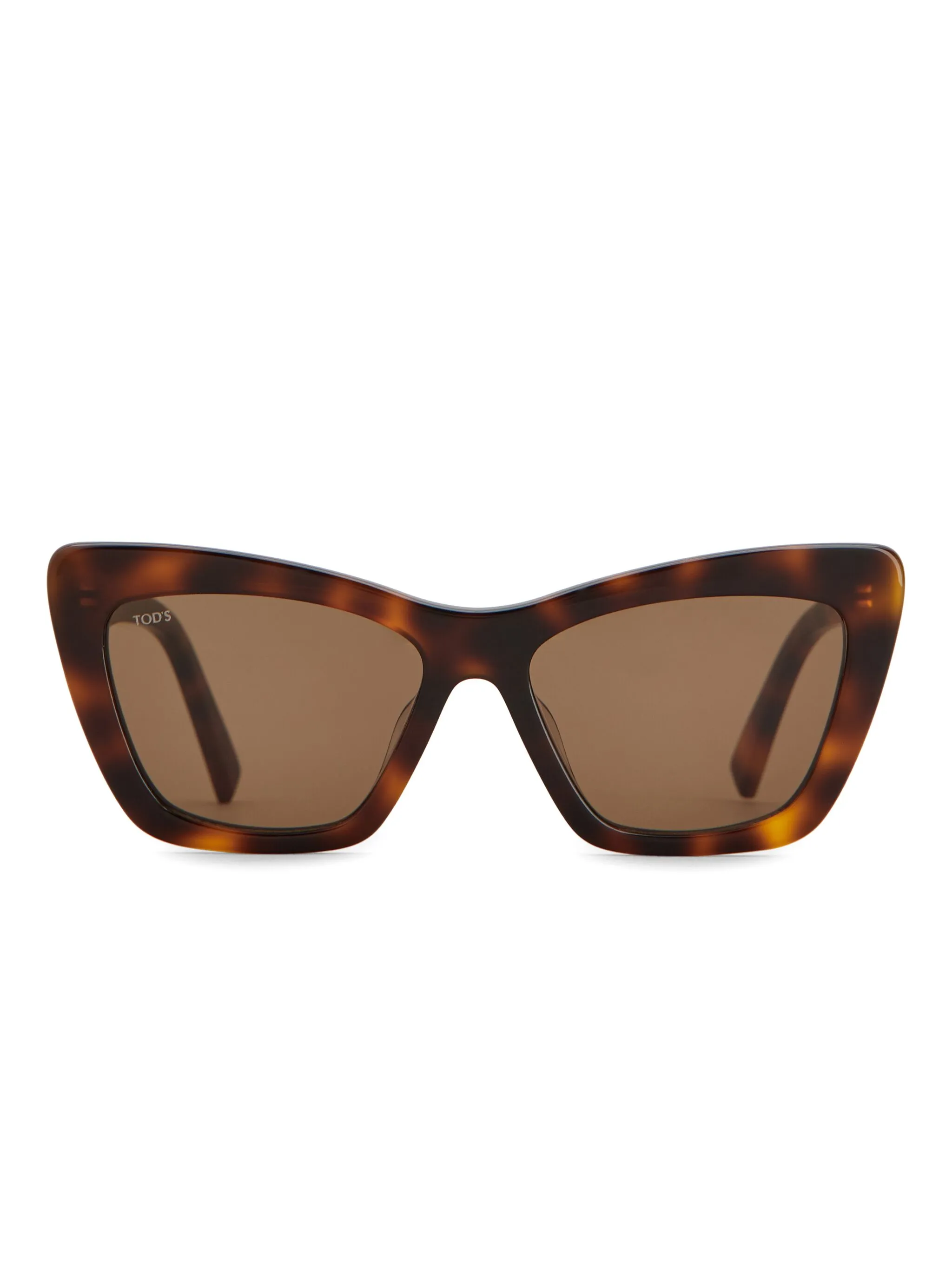 

Солнцезащитные очки в оправе кошачий глаз Tod'S, коричневый