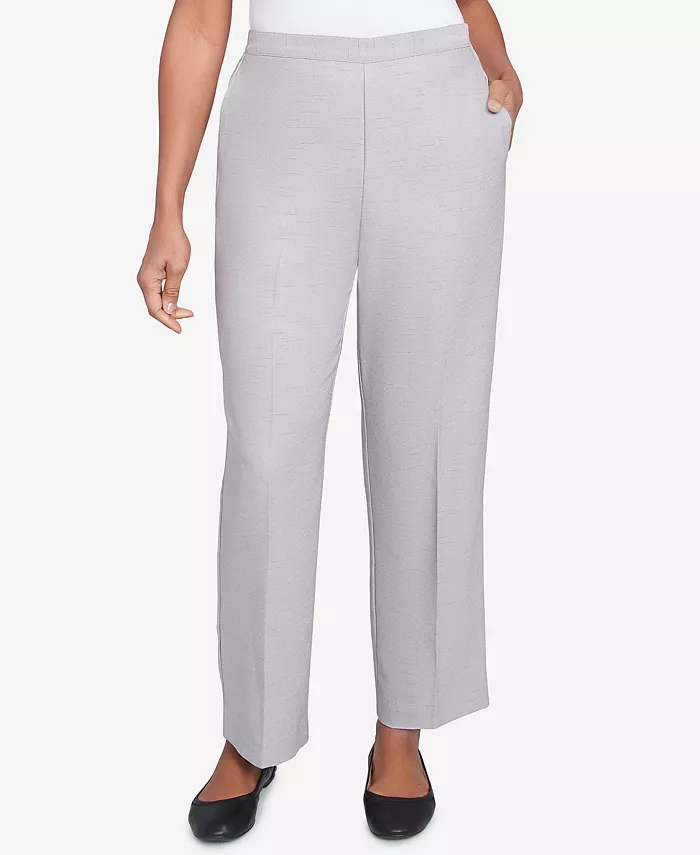 

Петит Estate of Mind Estate Брюки средней длины на резинке Alfred Dunner, серый