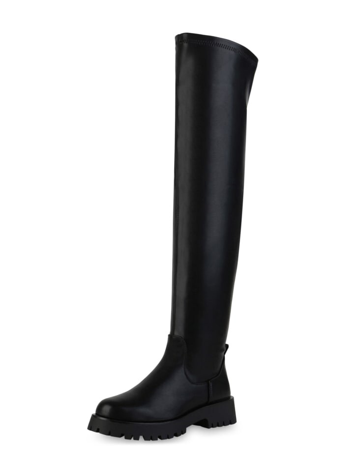 Сапоги VAN HILL Overknees Evelyn, черный
