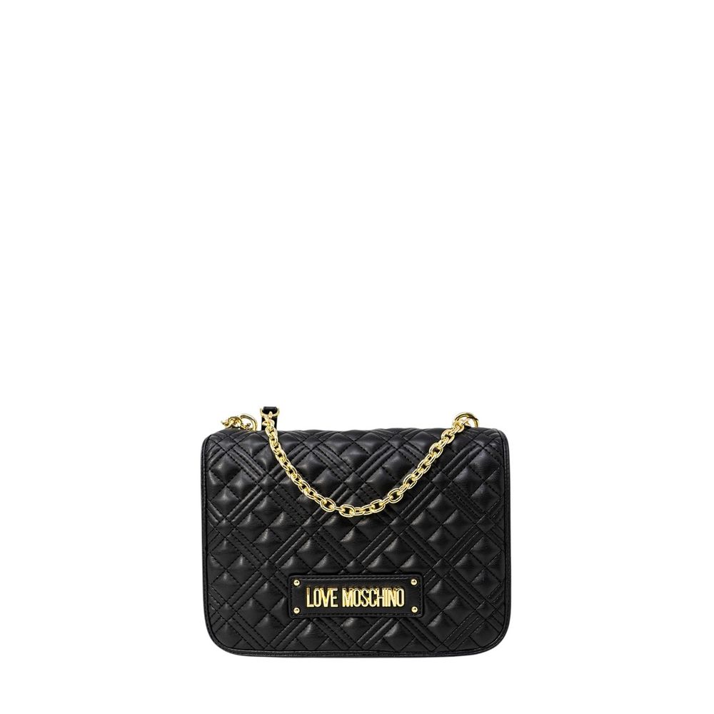 

Черная полиэтиленовая сумка LOVE MOSCHINO