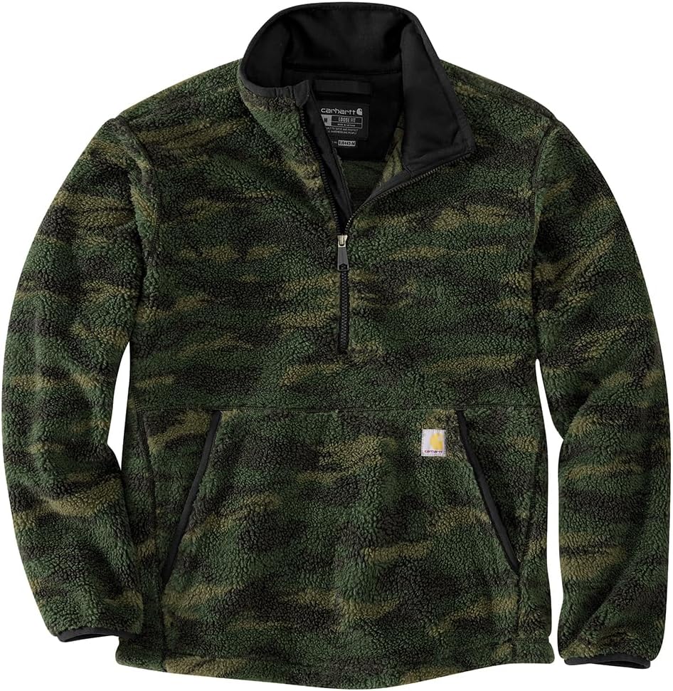 

Carhartt мужская свободная флисовая толстовка, Mountain View Camo