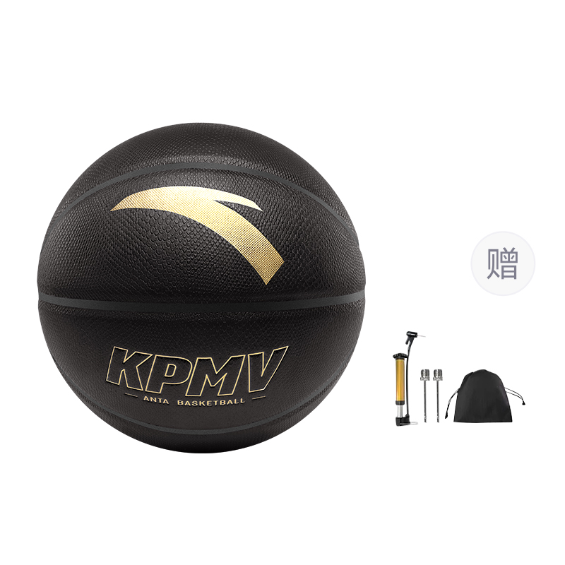 

ANTA Баскетбольный мяч PU Black Gold размер 7 для уличных тренировок и соревнований unisex китай