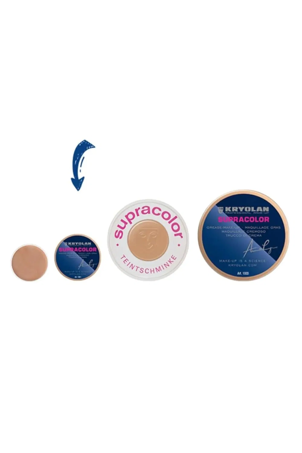Крем для лица Kryolan — Грим «Supracolor Make-Up» NB1 от — фото 3