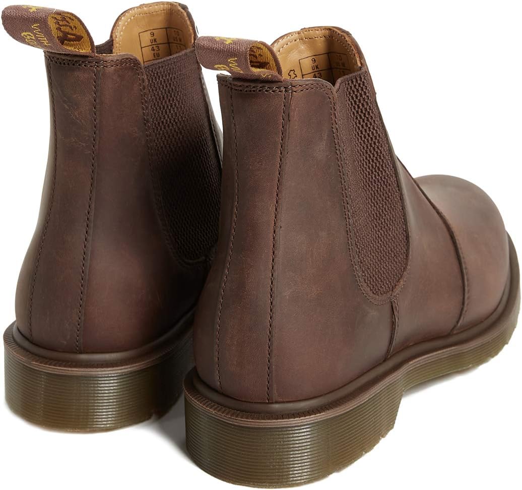 Ботинки Chelsea унисекс Dr. Martens 2976, коричневые, 9 женских/8 мужских — фото 4