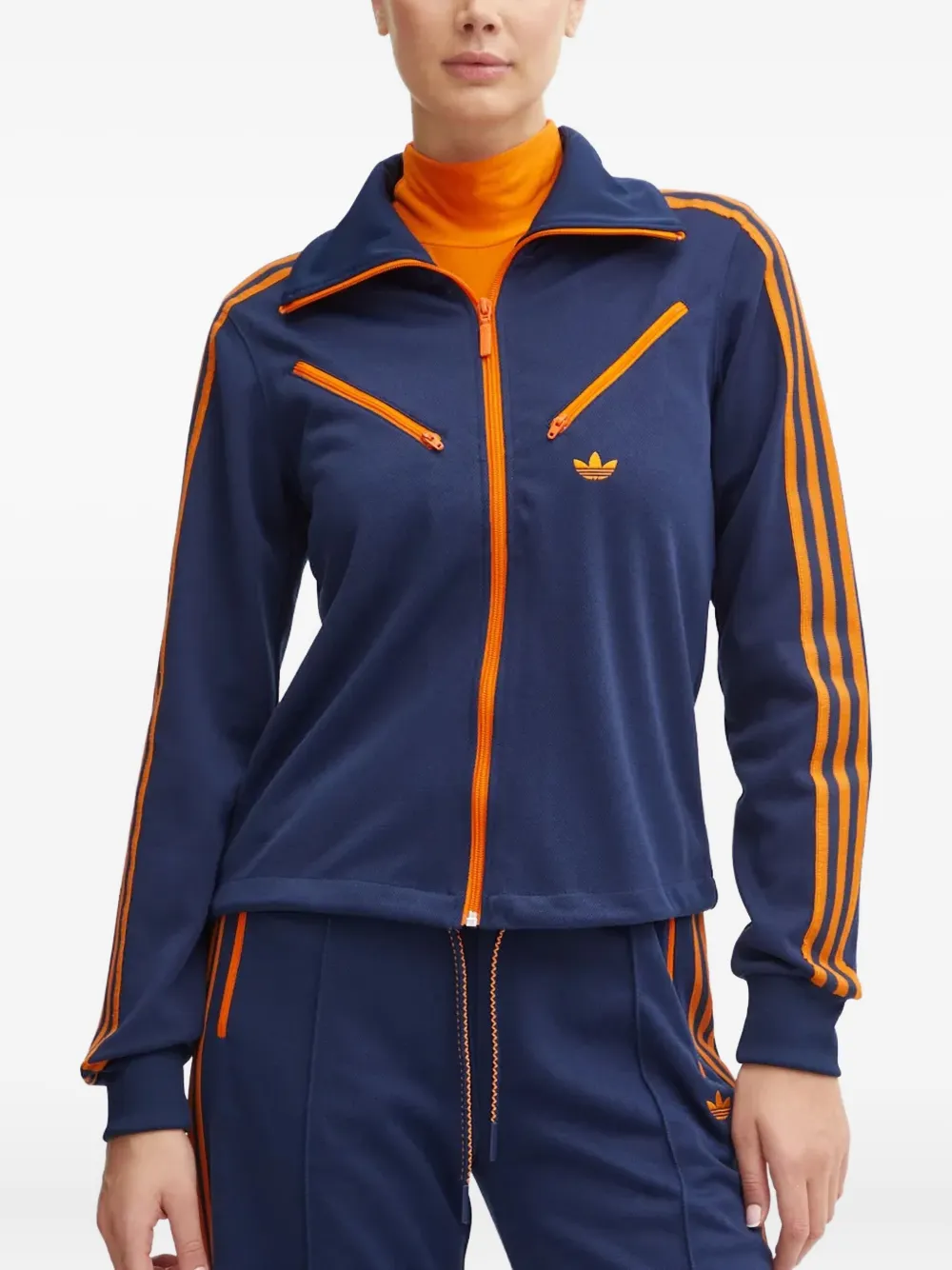 

Куртка с молниями adidas, синий