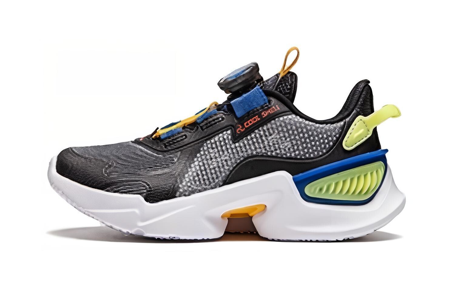 

Кроссовки детские Dragonfly Leap V2 PS Low-top черные Lining Young, черный