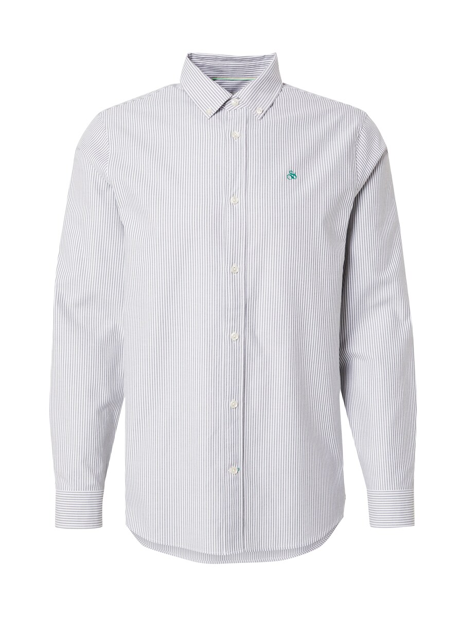 

Рубашка на пуговицах классического кроя SCOTCH & SODA Seasonal Core, зеленый