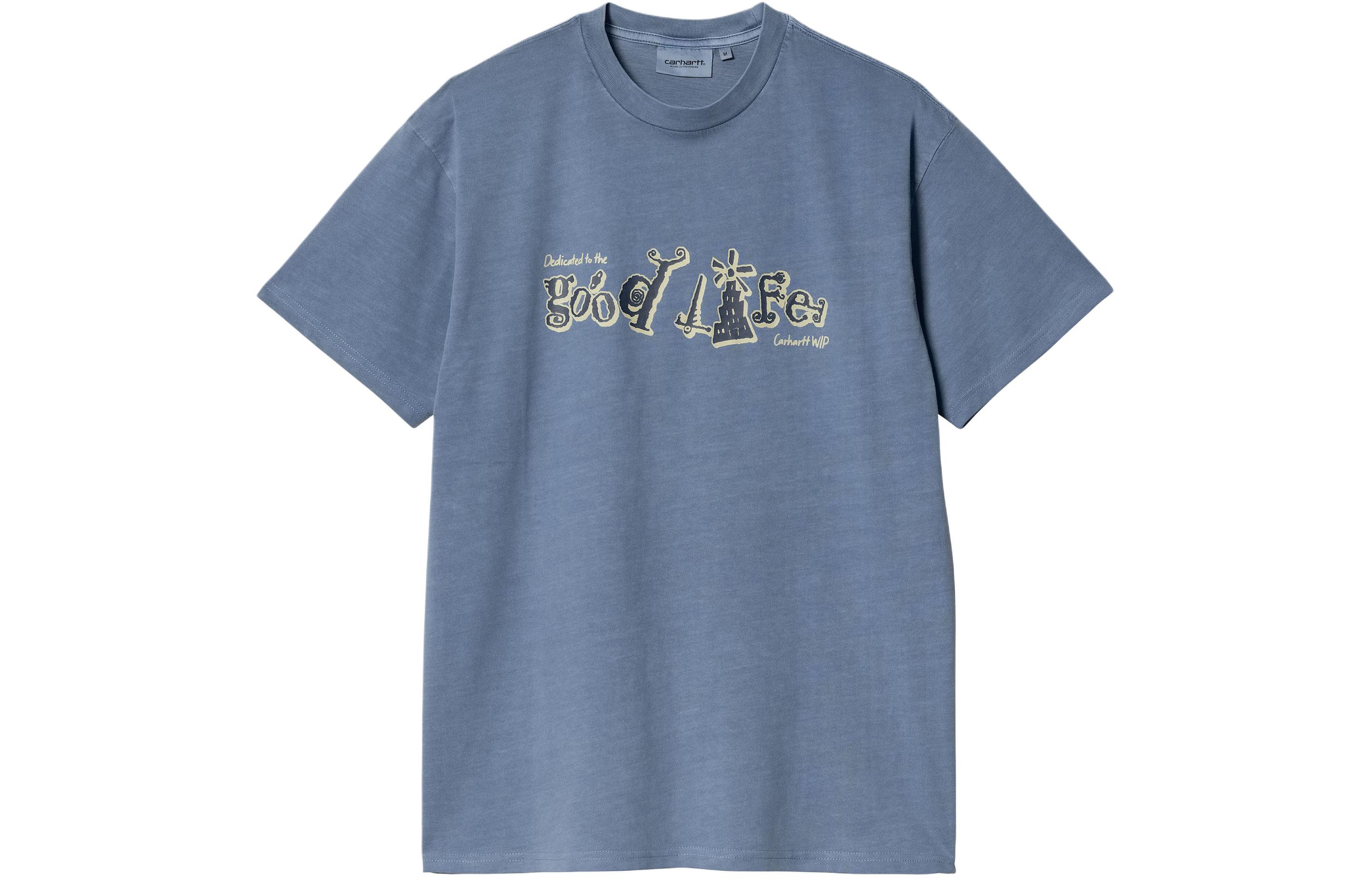 

Carhartt WIP Футболка SS24 S/S Life T Shirt мужская Blue