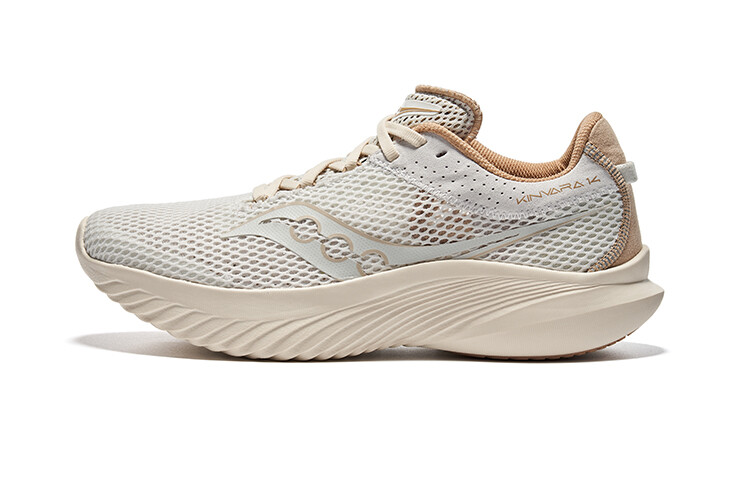

Кроссовки Kinvara 14 унисекс с низким верхом бежевые Saucony