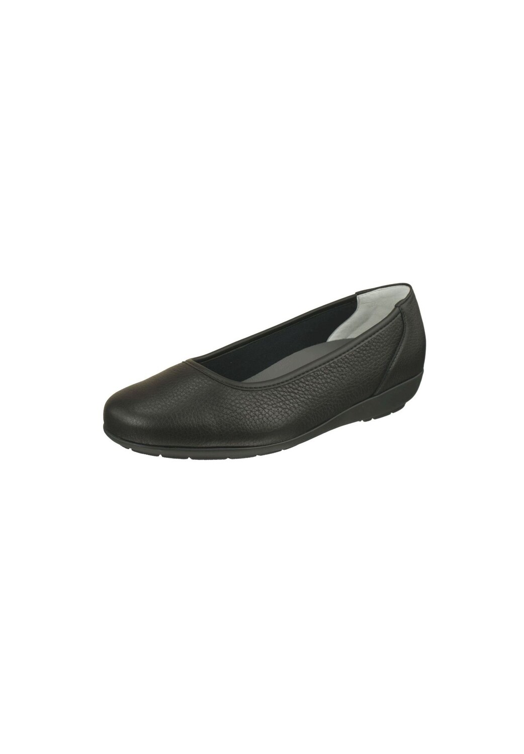 Балерина Джоанна с комфортной шириной Natural Feet, черный