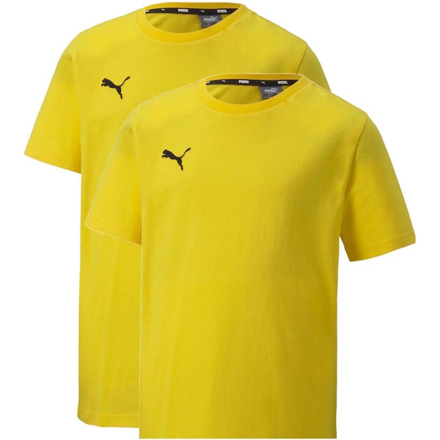 

Футболка Puma Teamgoal 23 65670907-2pack, желтая, детская