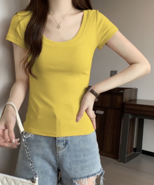 

Футболка, базовый крой, бренд 2ly2, желтый