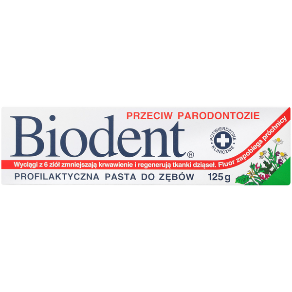 

Зубная паста, 125 г Biodent Przeciw parodontozie