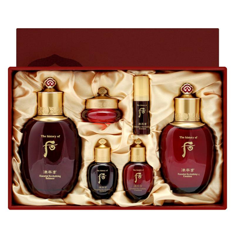 The History Of Whoo Набор Golden Fragrance Skincare Sets для осветления, увлажнения и питания, 6 предметов — фото 3
