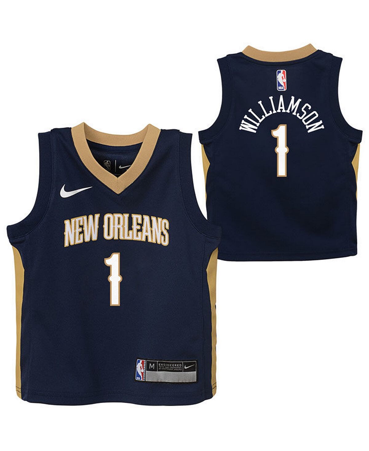 

Реплика Джерси Little Boys Zion Williamson New Orleans Pelicans Icon Nike