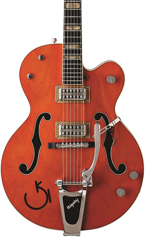 

Электрогитара Gretsch G6120RHH Reverend Horton Heat Signature Hollow Body w/Bigsby Orange Stain