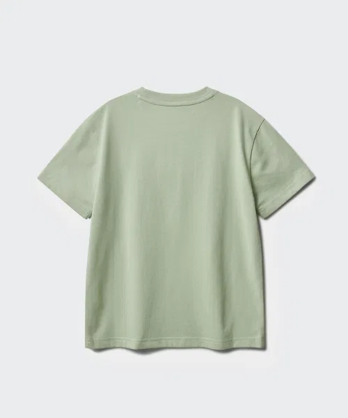 Детская футболка MUSINSA STANDARD KIDS с круглым вырезом — фото 3