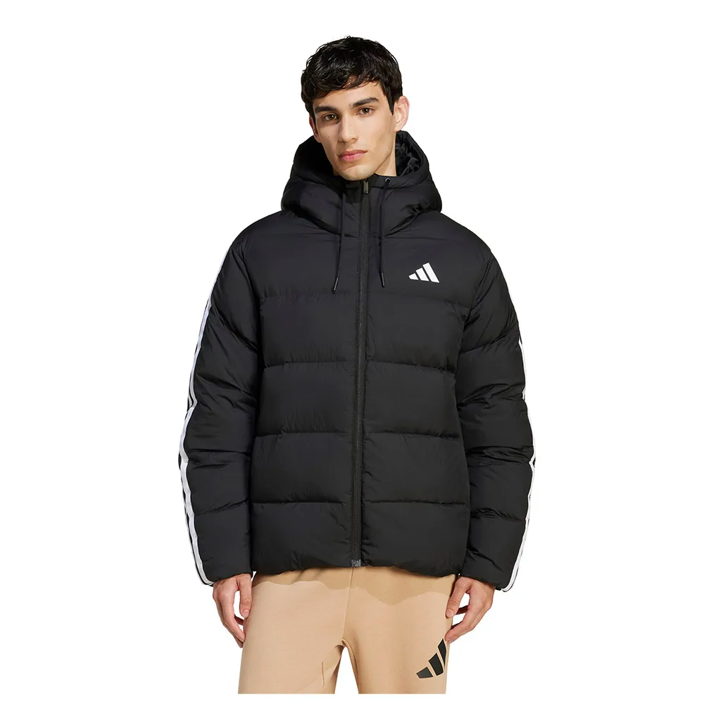 

Куртка adidas Essentials Climawarm 3 Stripes Puffer down, черный