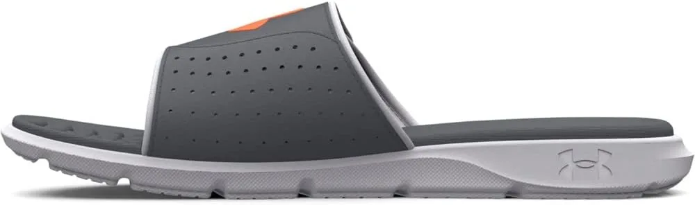 Сандалии Under Armor Ignite 7 для мужчин Under Armour, белый/ярко-оранжевый/серый