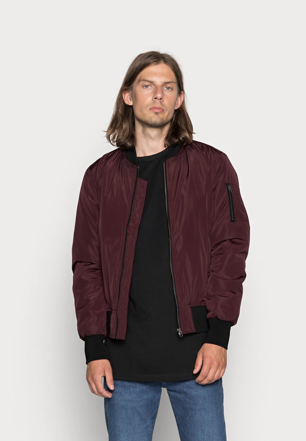 

Куртка Urban Classics Куртка 2-TONE, цвет burgundy/black