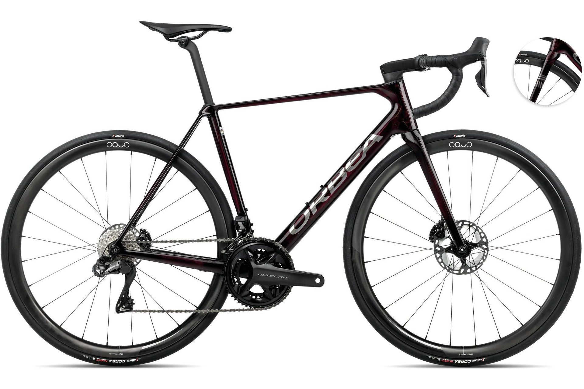 

Шоссейный велосипед Orbea Orca m20i team - 28 дюймов - diamant, rot | wine red carbon view-titanium (gloss)