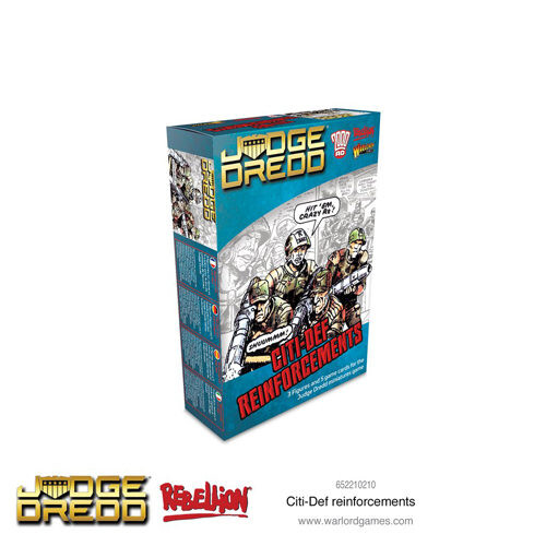 

Фигурки Judge Dredd: Citi-Def Reinforcements Warlord Games