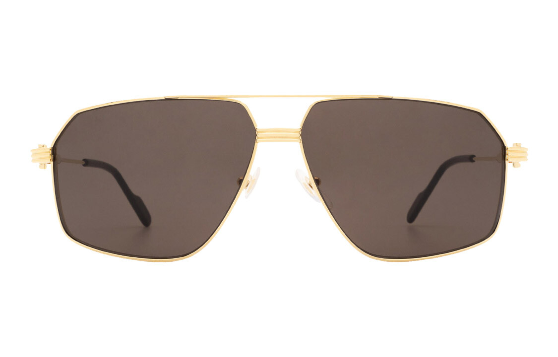 

CARTIER Мужские солнцезащитные очки, Gold