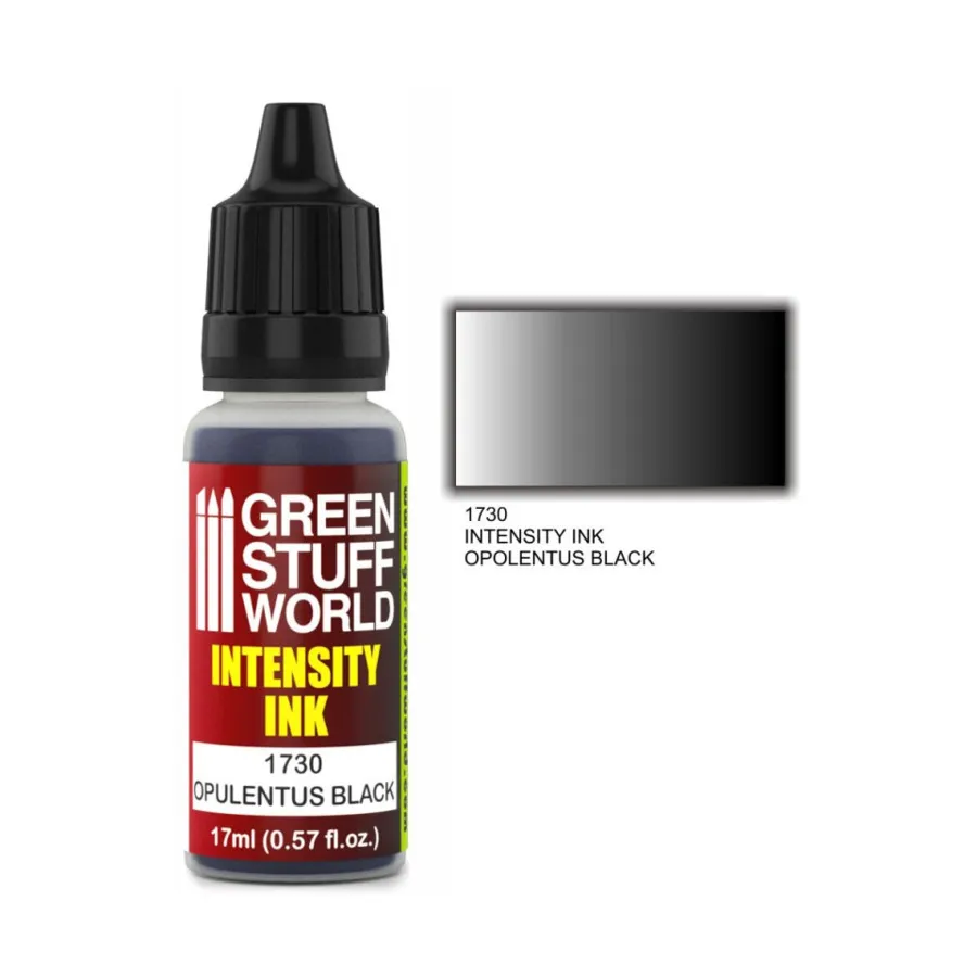 

Чернила Intensity - Opulentus Black (17 мл), Paint - Inks & Dyes (Green Stuff World)