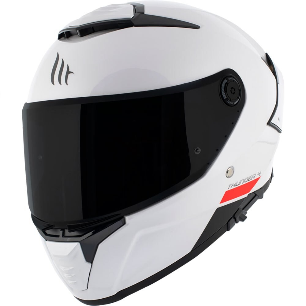 

Шлем полнолицевой MT Helmets Thunder 4 SV Solid A0, белый