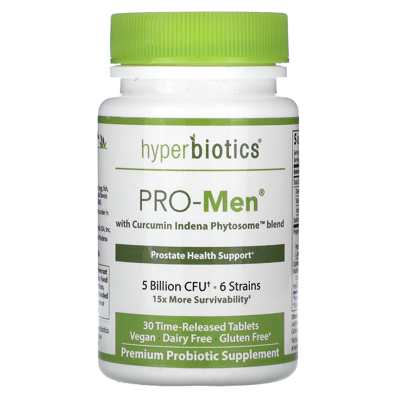 

Добавка Hyperbiotics PRO-Men со смесью фитосом куркумина , 30 таблеток пролонгированного действия