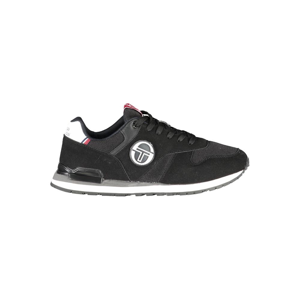 

Черные кроссовки из полиэстера Sergio Tacchini, черный