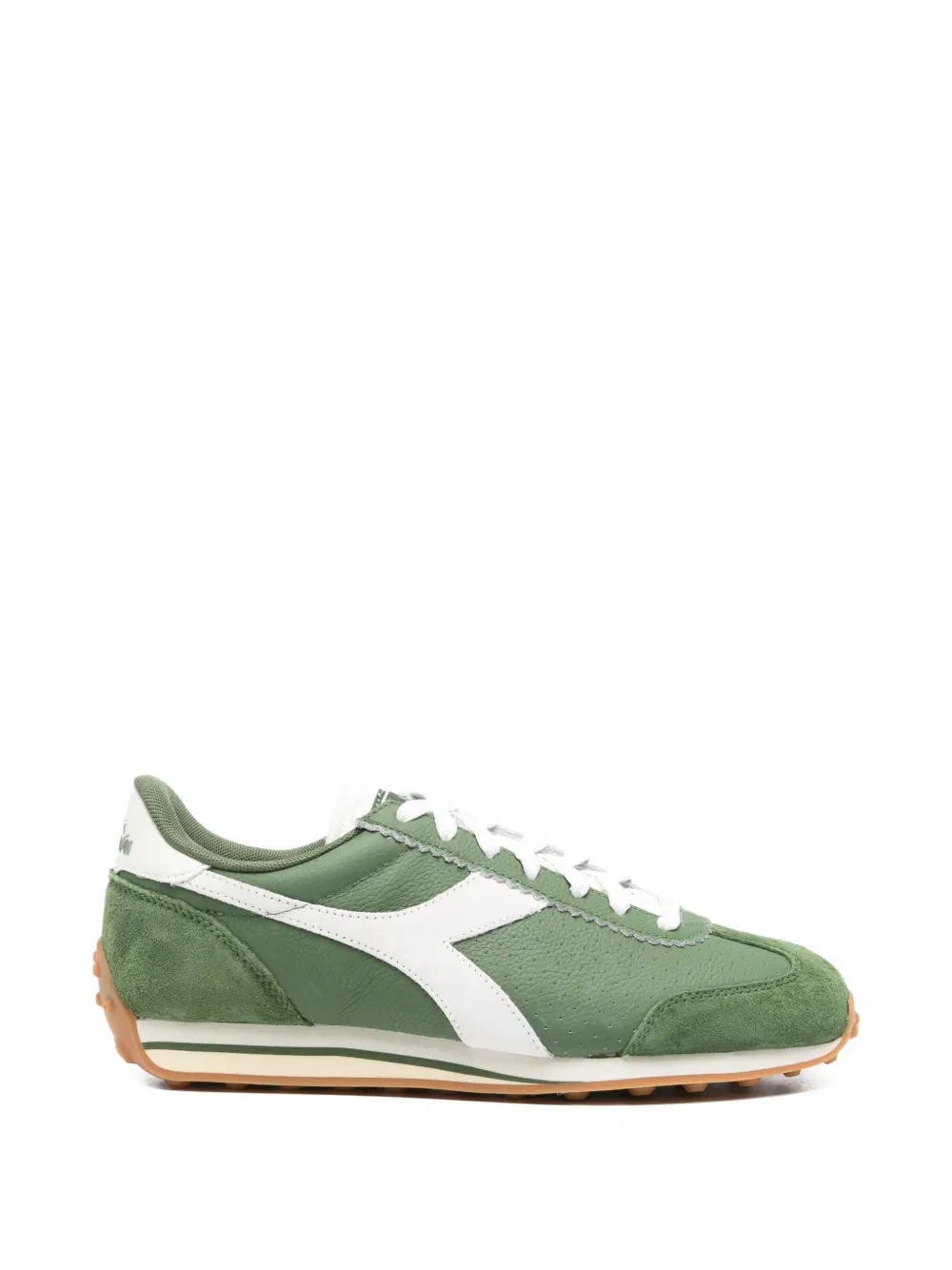 Кроссовки Rally из перфорированной кожи Diadora, зеленый