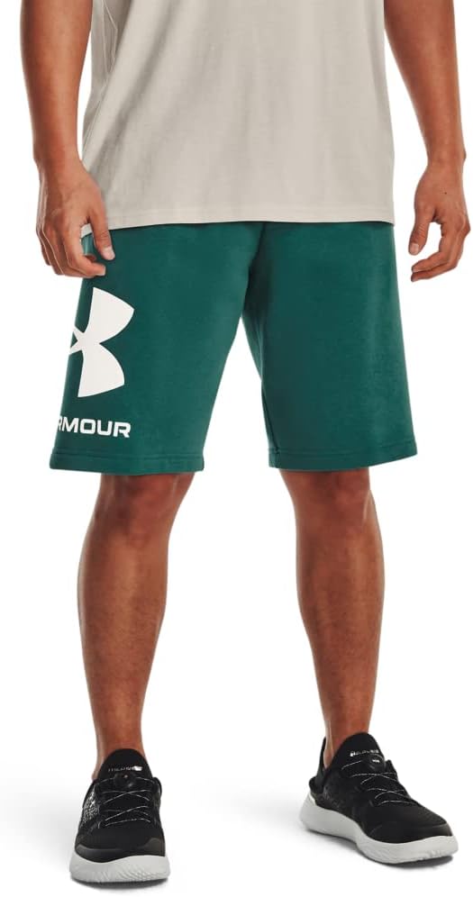 

Under Armour мужские шорты Rival Fleece Big Logo, (722) Coastal Teal/Onyx White
