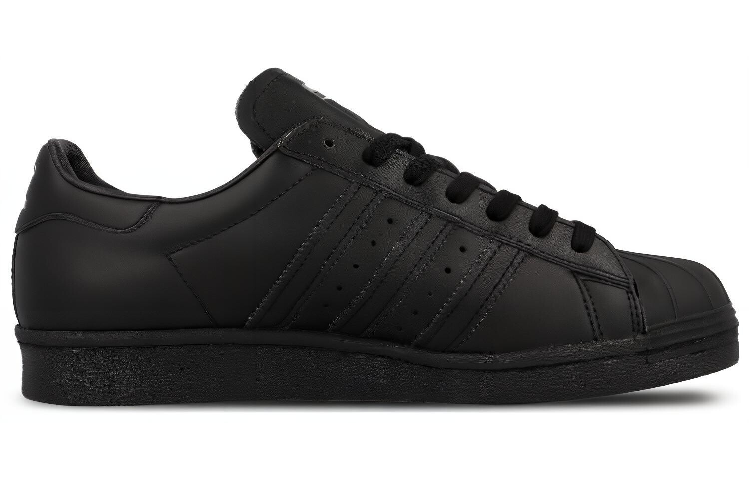 Кроссовки Adidas Originals Originals Superstar 80s 'Black' — фото 2
