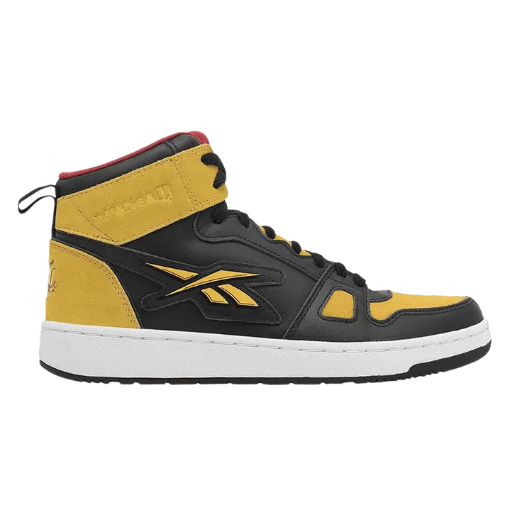 

Кроссовки Reebok Looney Tunes x Resonator Mid Black Marigold, золотой