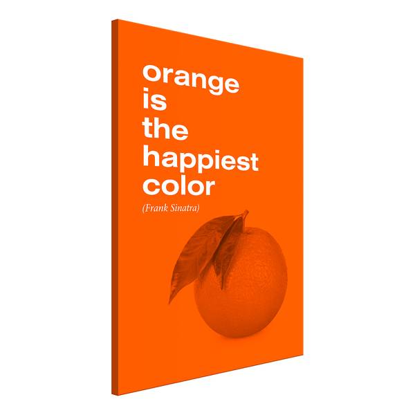 

Фреска Artgeist The Happiest Colour, оранжевый