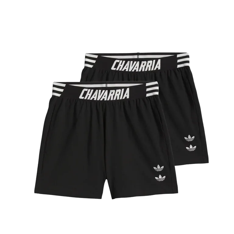 Хлопковые шорты Willy Chavarria Adidas Originals, черный - 2 шт
