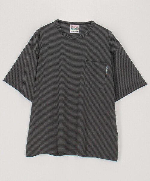 

Рашгард-футболка полосатая FREAK'S STORE, угольно-серый