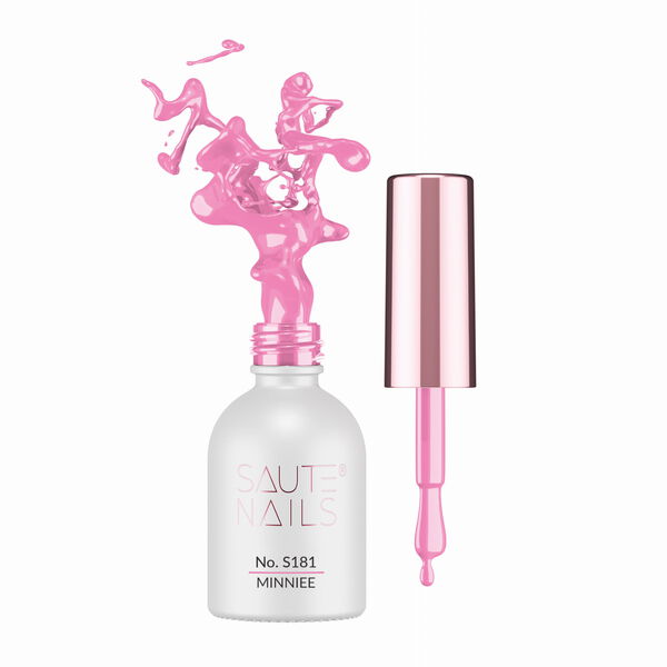 

Гибридный лак для ногтей s181 minnie, 8 мл Saute Nails, цвет s181 minnie