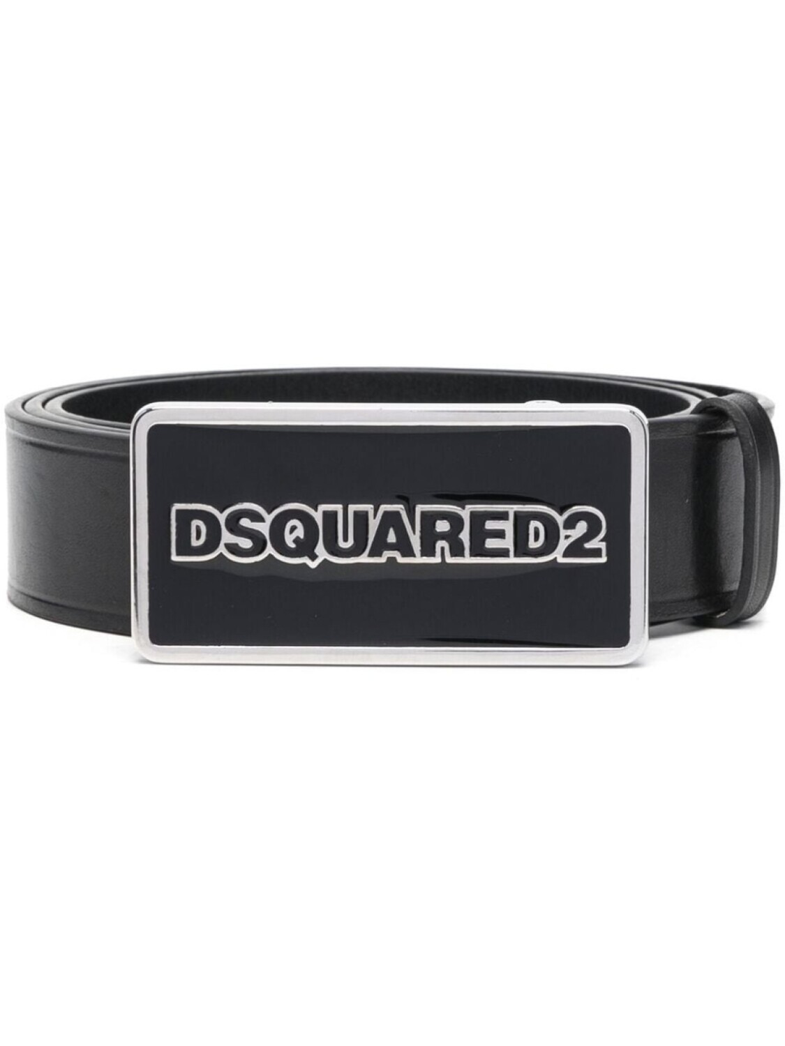 

Dsquared2 ремень с пряжкой-логотипом, черный