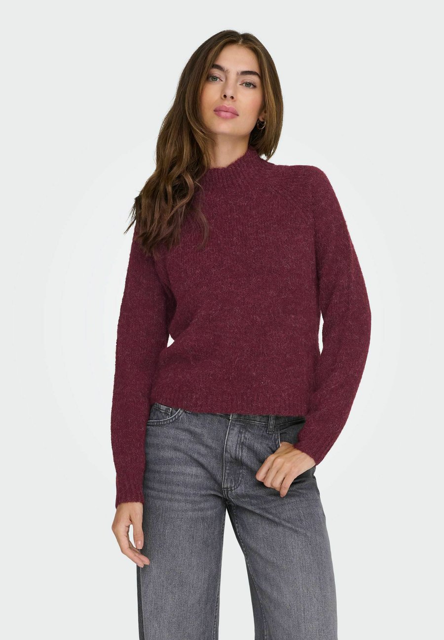 

Джемпер JDY JDYZOEY LIFE RAGLAN NOOS, Maroon Banner/Bordeaux