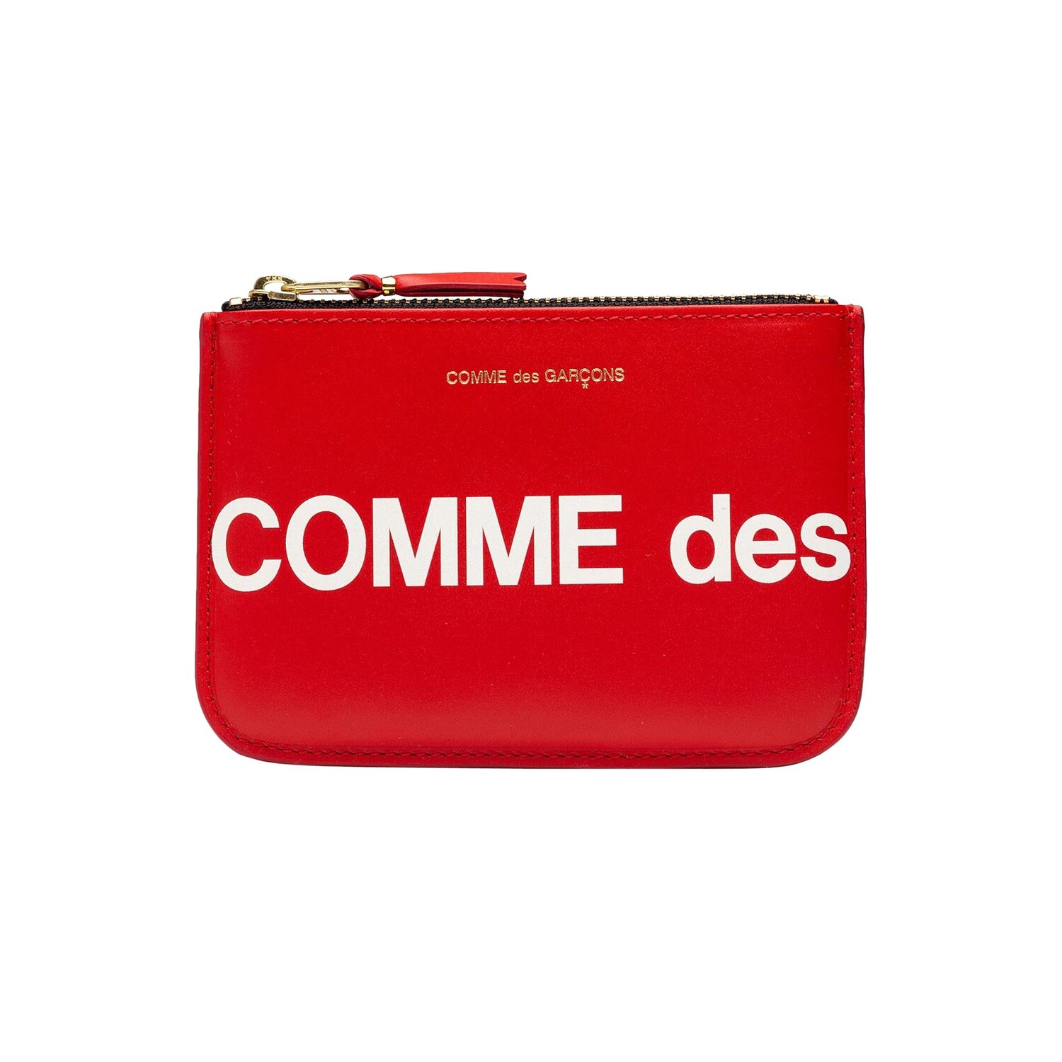 

Большой кошелек с логотипом Comme des Garçons, красный