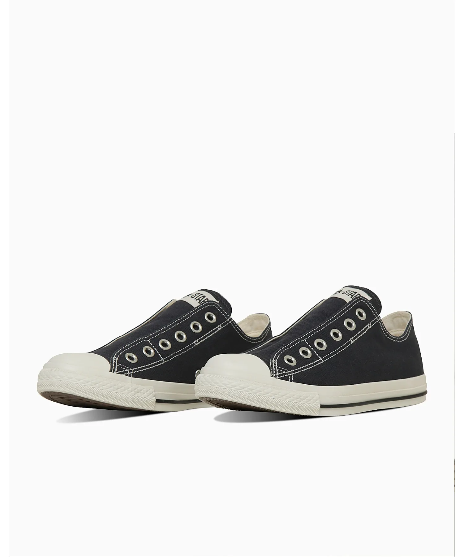 Кроссовки на тонкой подошве с поношенным верхом CONVERSE ALL STAR LP SLIP OX черные